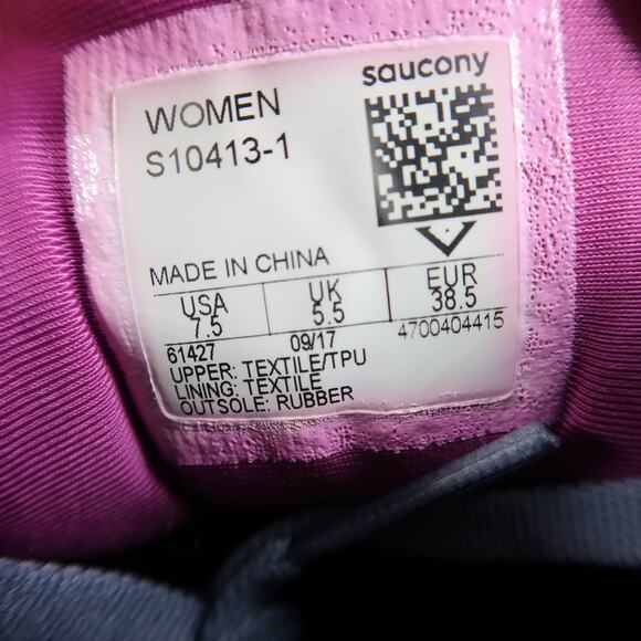 Saucony Shoes Womens 7.5 Athletic Trainers Triumph Running Sneakers Active Sport - Picture 7 of 13